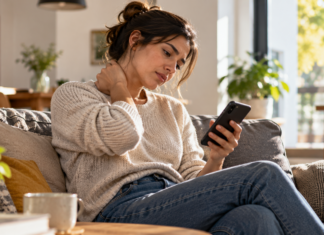Cuello de texto: cómo usar el celular sin descuidar la salud cervical