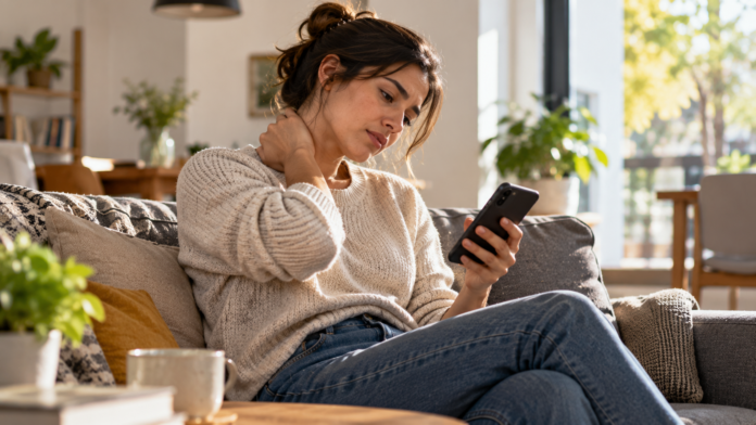 Cuello de texto: cómo usar el celular sin descuidar la salud cervical