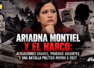 Ariadna Montiel y el narco: acusaciones graves, pruebas ausentes y una batalla política rumbo a 2027 ARIADNA MONTIEL Y EL NARCO