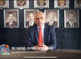 Rafael Olivos Hernández: quién es el dirigente del SNTSS cuya renuncia exigen trabajadores del IMSS Rafael Olivos Hernández