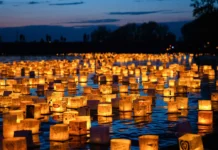 Chapultepec se llenará de lámparas flotantes por Día de Muertos: fechas y acceso Water Lantern Festival
