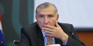 Adán Augusto evita responder sobre Amílcar Olán y defiende a Andy López Beltrán ante señalamientos Adán Augusto
