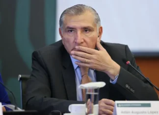 Adán Augusto evita responder sobre Amílcar Olán y defiende a Andy López Beltrán ante señalamientos Adán Augusto