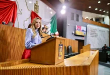 Perla Villarreal deja al PRD y se incorpora al PRI; Congreso de Nuevo León queda en triple empate Perla Villarreal